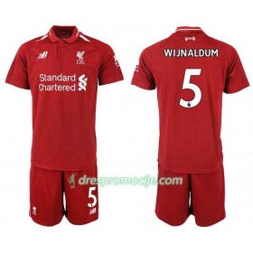 Liverpool Dres WIJNALDUM 5 Dječji Domaći 2018/19 Kratkih Rukava